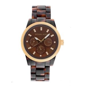 Michael Kors JetSet Tortoise Watch